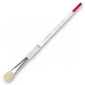 Royal & Langnickel Soft-Grip White Blending Mop Paintbrush, Natural Hair - 3/4