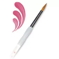   Ecset, Soft Grip vegyes szintetikus és természetes szőrű ecset kerek 4