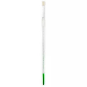 Ecset, természetes - Royal & Langnickel Soft-Grip White Bristle, Long Handle Flat Paintbrush, Natural Hair - 10