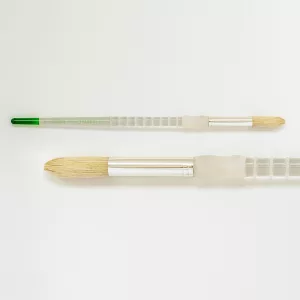 Ecset, természetes - Royal & Langnickel Soft-Grip White Bristle Round Paintbrush, Natural Hair - 12