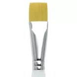 Ecset, szintetikus - Royal & Langnickel Soft-Grip Golden Taklon Glaze Wash Paint Brush - 3/4
