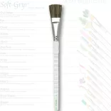 Royal & Langnickel Soft-Grip Long Handle Bristle Fitch Brush (1/4")