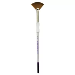   Ecset, Soft Grip természetes hatású szintetikus szálú legyező ecset 6