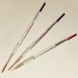 Royal & Langnickel Soft-Grip Synthetic Sable Short Liner Paint Brush Round - 4