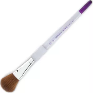 Royal & Langnickel Soft-Grip Synthetic Sable Wavy Oval Mop Paint Brush Round - 3/4"