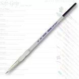 Royal & Langnickel Soft Grip Synthetic Sable Watercolour Paint Brush Round (3-0)