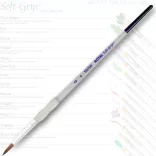 Ecset, Soft Grip természetes haszású szintetikus szálú kerek 6