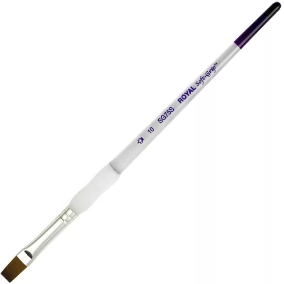 Royal & Langnickel Soft-Grip Synthetic Sable Shader Paint Brush Round - 10