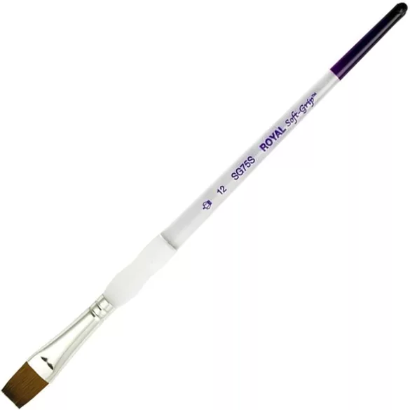 Ecset, Soft Grip természetes haszású szintetikus szálú kerek 8