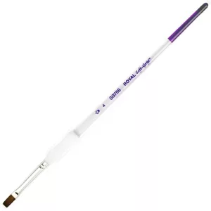 Royal & Langnickel Soft-Grip Synthetic Sable Shader Paint Brush Round (4)