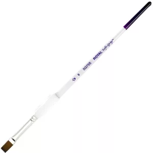 Royal & Langnickel Soft-Grip Synthetic Sable Shader Paint Brush Round - 8