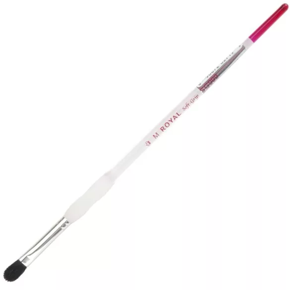 Royal & Langnickel Soft-Grip Assorted Natural Hair Mini Mop Paintbrush - M