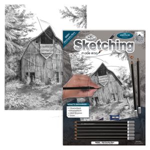 Rajzkészlet előrenyomott vázlattal - Sketching Made Easy A/4