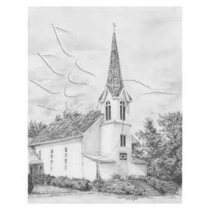 Rajzkészlet előrenyomott vázlattal - Sketching Made Easy A/4 - Ivy Church