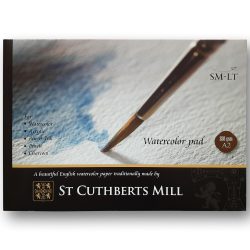   Akvarelltömb - SMLT St Cuthberts Mill Watercolor Pad Cold Press 10 lapos, 260g - A2