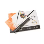 Akvarelltömb - SMLT Watercolor Rough 260gr, 20 lapos művésztömb - Érdes felületű, A3