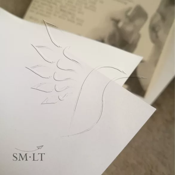 Markertömb - SMLT Marker Sketch Pad 100gr, 50 sheets A/3 spirálos