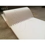 Markertömb - SMLT Marker Sketch Pad 100gr, 50 sheets A/3 spirálos