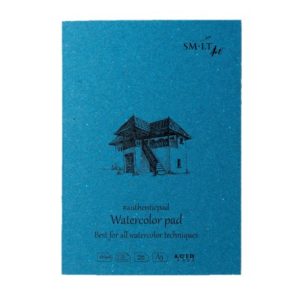 Akvarelltömb - SMLT Watercolor authenticpad akvarelltömb, 280gr, 35 lapos A5