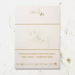 Akvarelltömb - SMLT Professional Watercolor Paper, 400gr, 10 lap - A5