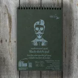 Pastel Pad Fabriano Tiziano Nero - BLACK