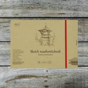 Vázlattömb - SMLT Sketch Pad - Natural 100gr
