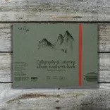 Kalligráfiatömb - SMLT Calligraphy & Lettering Pad, 100g, 32 lap, 17,6x24,5 cm