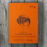 Vázlat- és festőtömb - SMLT Drawing authenticbook - Mixed Media 200gr, 40 lap, A5 ragasztott