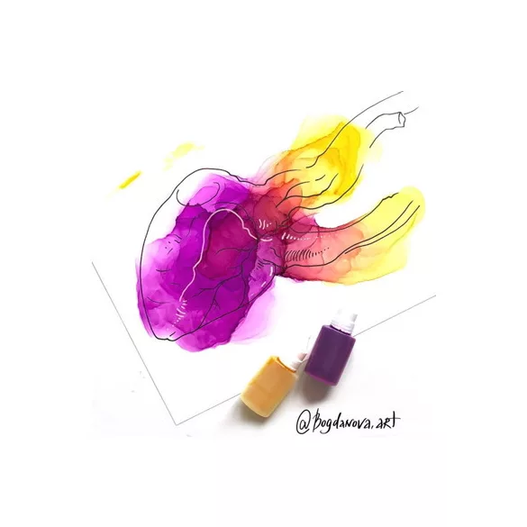 YUPO Markertömb - Eredeti YUPO papírból készült SMLT Marker Pad PRO, ragasztott, 200gr 10 lapos A5