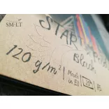 Pasztelltömb - SMLT SARTt PAD BLACK 120gr, 20 sheets