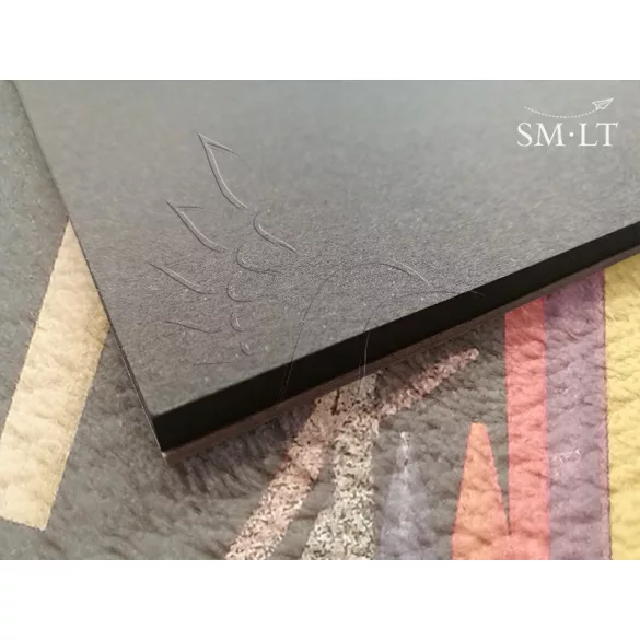 Pasztelltömb - SMLT SARTt PAD BLACK 120gr, 20 sheets