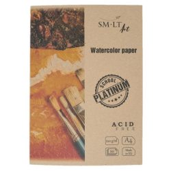   Akvarellpapír ívek mappában - SMLT Platinum Watercolor 220gr, 20 lapos A4