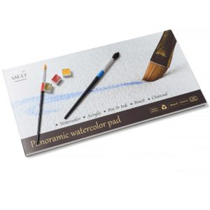 SMLT Watercolor Pad Cold Press 20 Sheets, 260g - 20x40cm