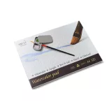 Akvarelltömb - SMLT Watercolor 260gr, 20 lapos művésztömb A4