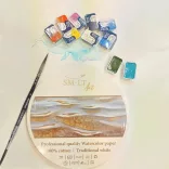 Akvarelltömb - SMLT SARTt PAD Watercolor 240gr, 20 sheets
