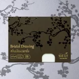 Vázlat- és festő lapok - SMLT Haikucards papír  - Bristol papír  308gr, 20lap, 14,7*10,6 cm