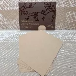 Akril lapok - SMLT Haikucards papír  - Acrylic papír  420gr, 20lap, 14,7*10,6 cm