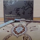 Vázlat- és festő lapok - SMLT Haikucards papír  - Natúr barna  325gr, 22lap, 14,7*10,6 cm