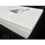 Vázlattömb - SMLT Sketch Pad, Perforated with Double Spiral, Cream 80gr, 100 sheets