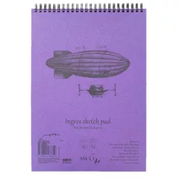 Pasztelltömb - SMLT Ingres Authentic 130gr - 30 lapos A4