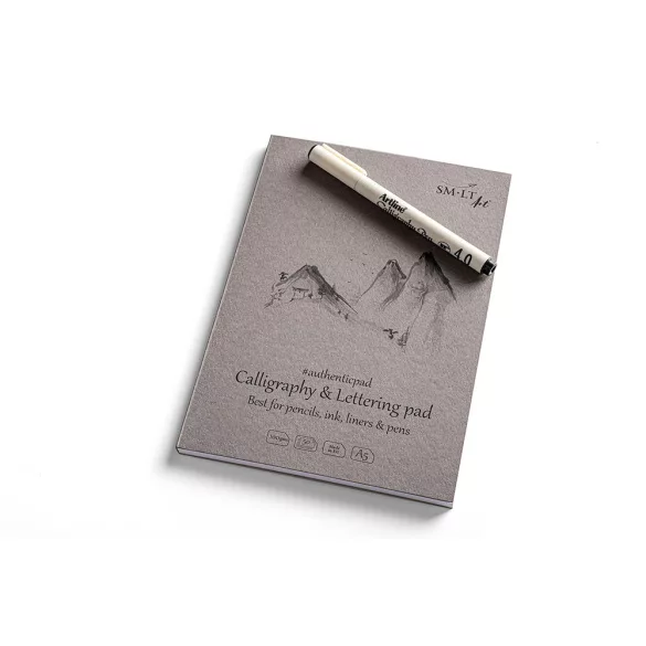 Művész papírtömb - SMLT Calligraphy & Lettering Pad A/4