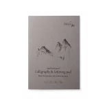 Kalligráfiatömb - SMLT Authenticpad Calligraphy & Lettering, 100g, 50 lapos A4, ragasztott