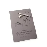 Kalligráfiatömb - SMLT Authenticpad Calligraphy & Lettering, 100g, 50 lapos A4, ragasztott