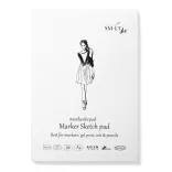 Markertömb - SMLT Marker Sketch Pad 100gr, 50 sheets A/4
