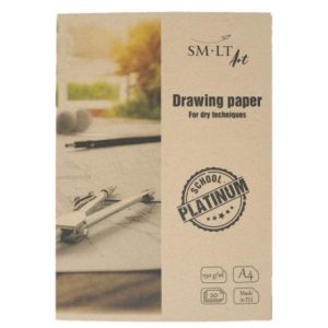 SMLT Platinum Bristol ívek mappában - 190g A4 20 lapos