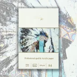 Akril festőtömb - SMLT Professional Acrylic Paper - 420gr, 10 lap, A4
