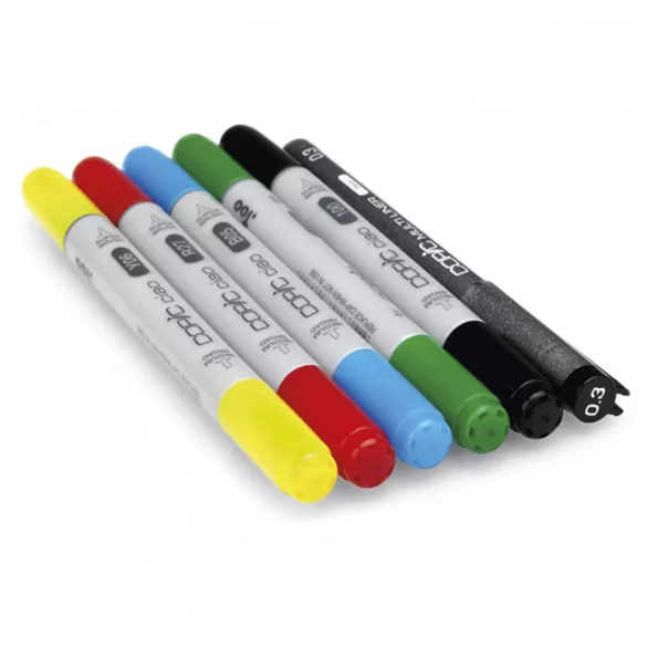 Filctollkészlet - Copic Ciao 5+1 set - Brights 