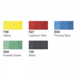 Filctollkészlet - Copic Ciao 5+1 set - Brights 