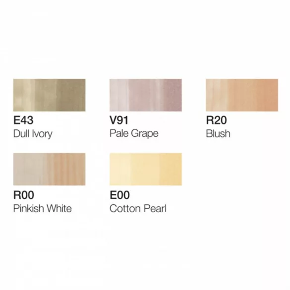 Copic Ciao 5+1 set - Portrait Colours 1