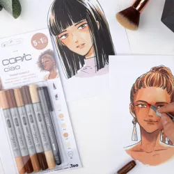 Filctollkészlet - Copic Ciao 5+1 set - Portrait Colours 2